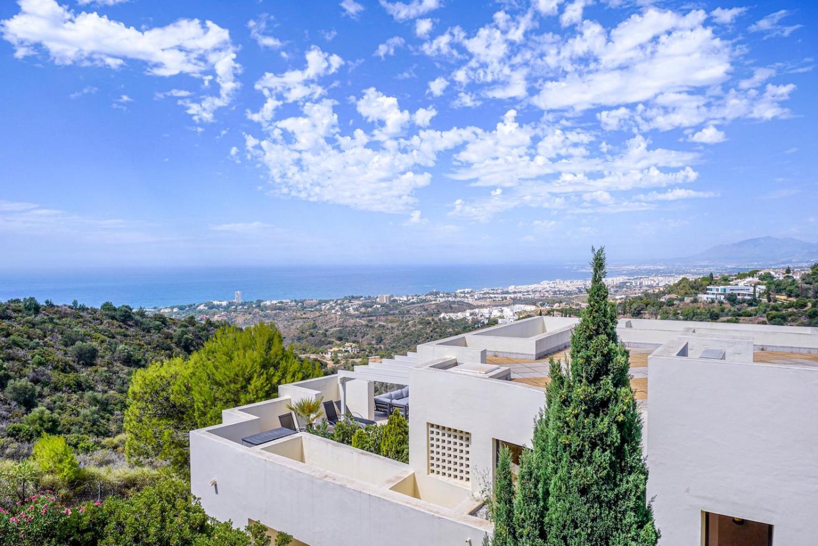 Spectacular Views - Luxury Apartment In Resort - Marbella Hills Extérieur photo
